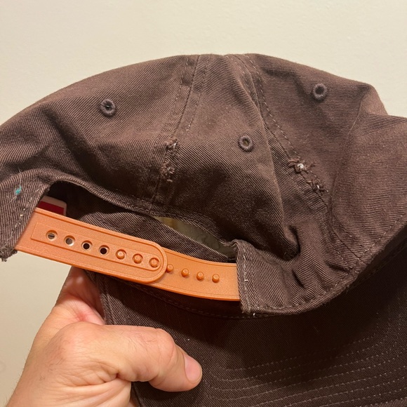 Mr. Pibb distressed SnapBack hat - Picture 2 of 7
